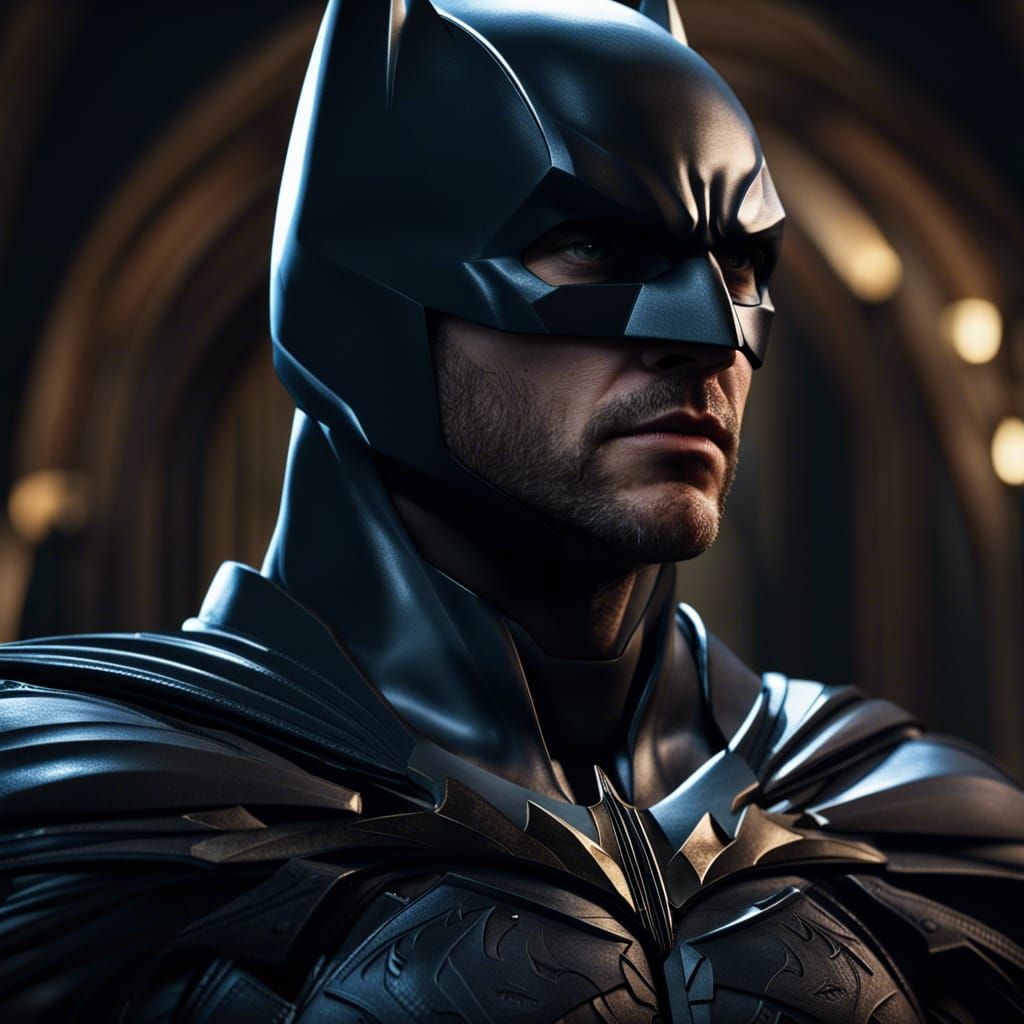 Batman Concept Art in Deep Color