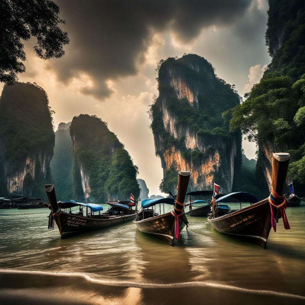 Thailand: Hyperrealistic 64 Megapixel Cinematic View