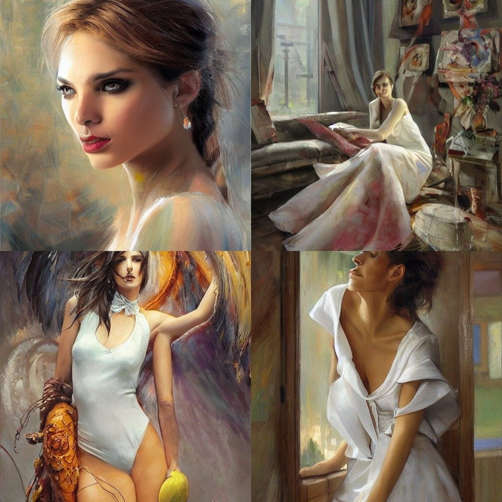 Classical Portraiture with Dynamic Lighting