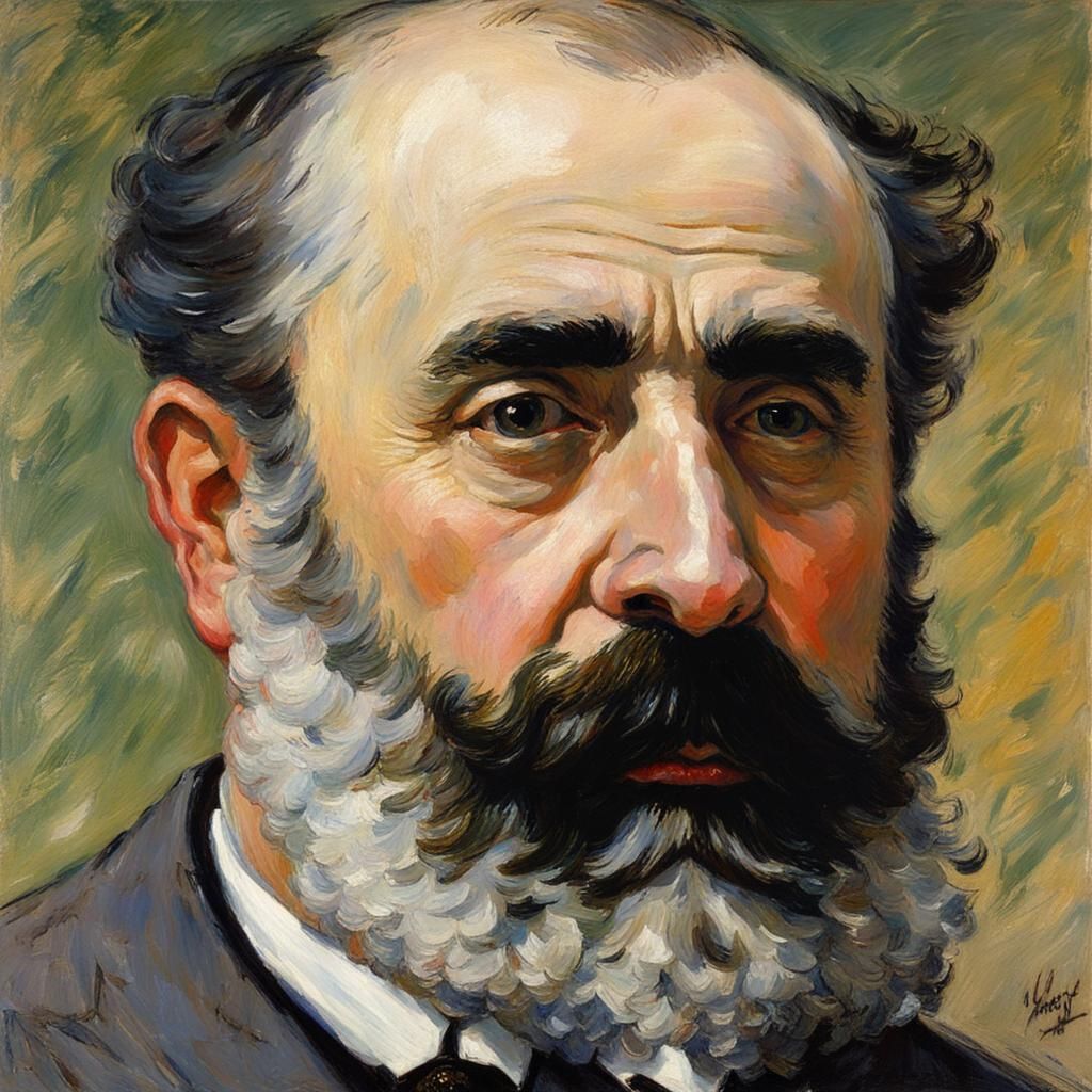 Impressionistic Portrait of a Mayor