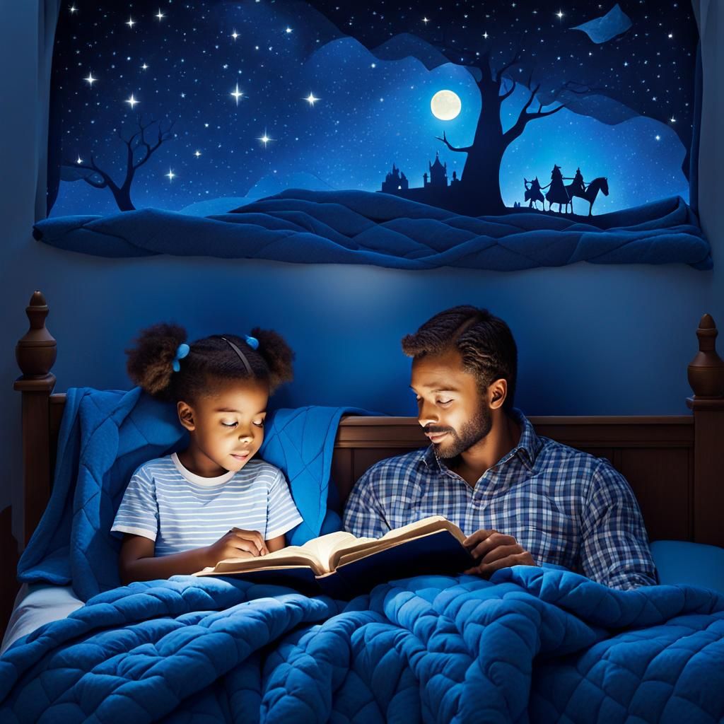 Cozy Bedtime Story in Watercolor and Ink