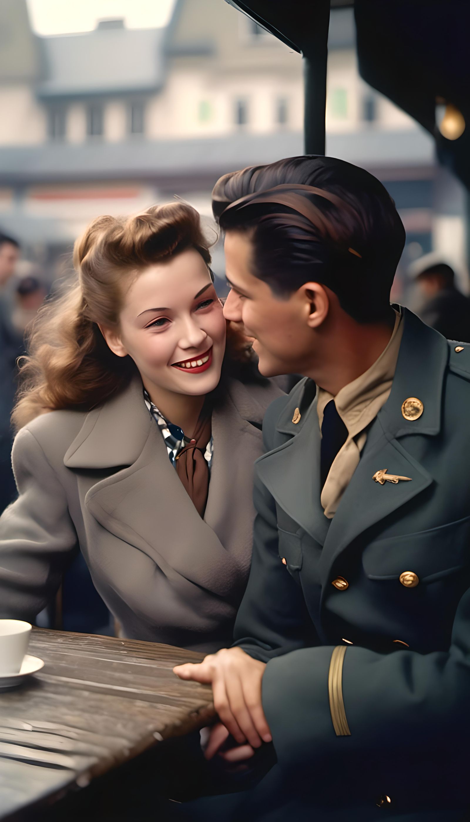 Bernadette, a Radar Plotter in the Women's Royal Naval Servi...