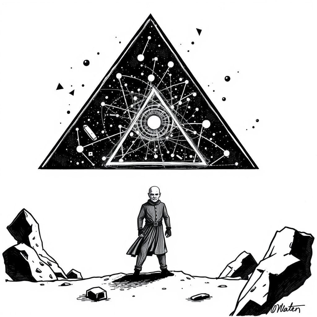 Particle Man Hates Triangle Man