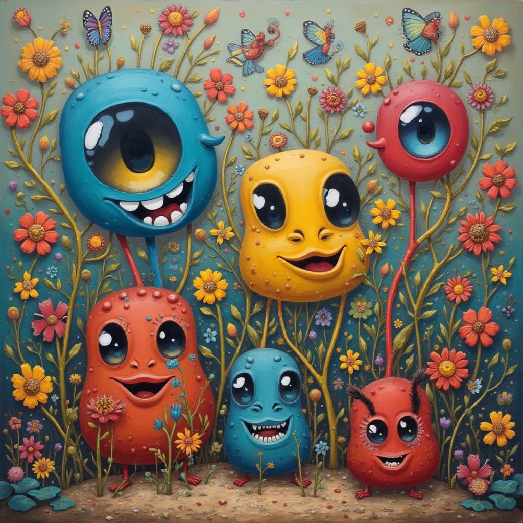 Orthodox Family's Mountain Journey: Traditional Art Styles