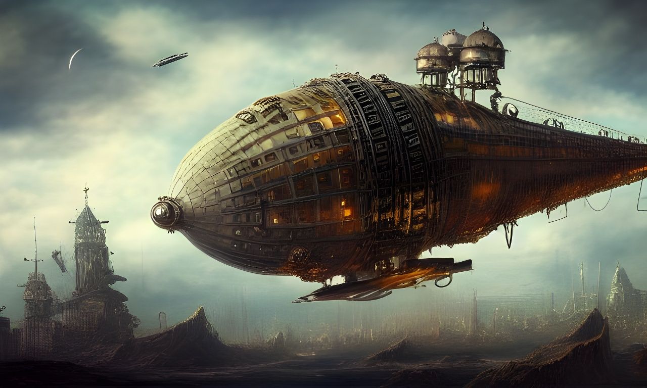 Steampunk Airship