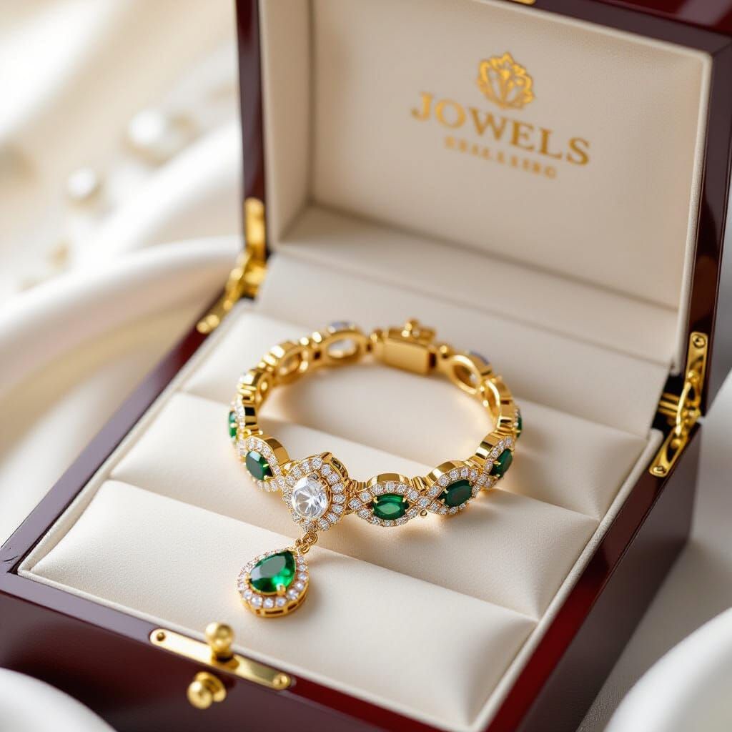 Magnificent Jewels Displayed in a Jewelry Box