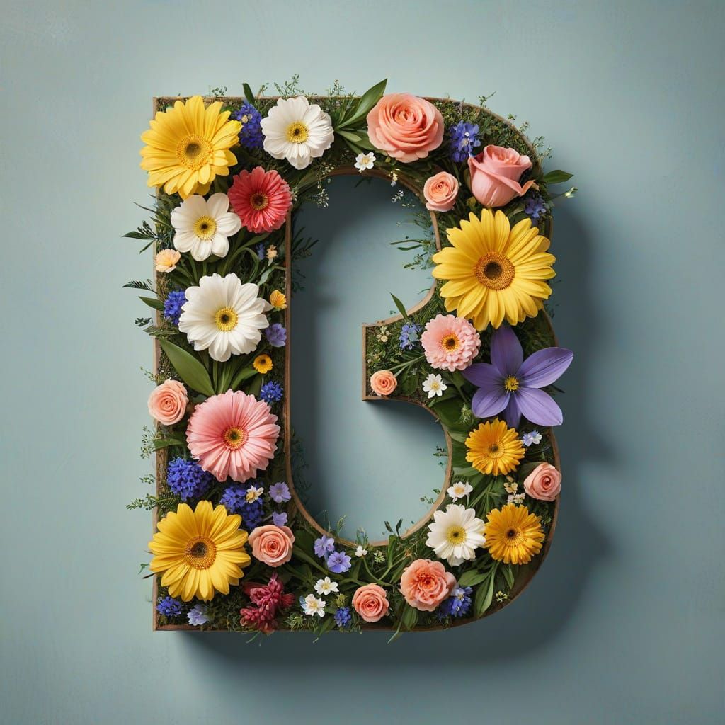 Surrealistic Bloom in a Whimsical Landscape