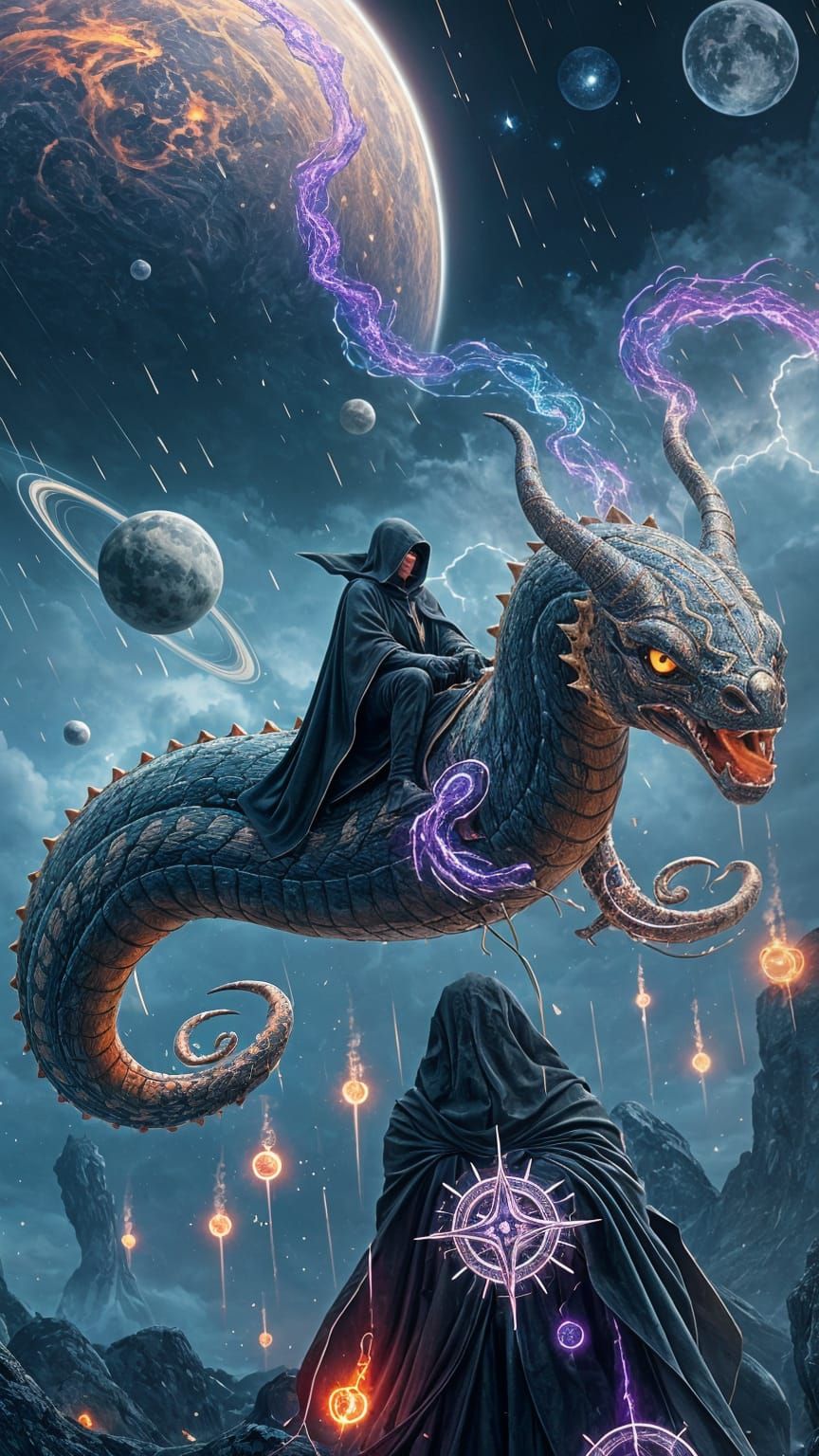 Surreal Cosmic Rider Embarks on a Soulful Journey Through Sh...