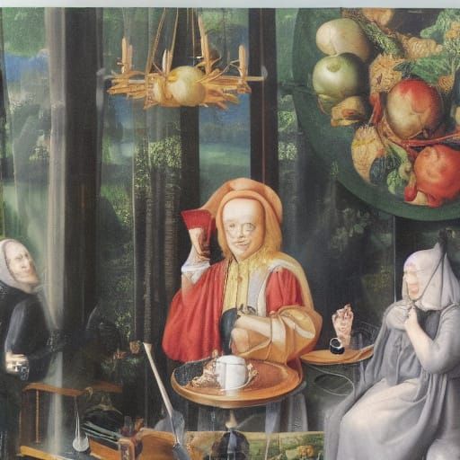 Badger's Cafe with Pineapples and Tomatoes