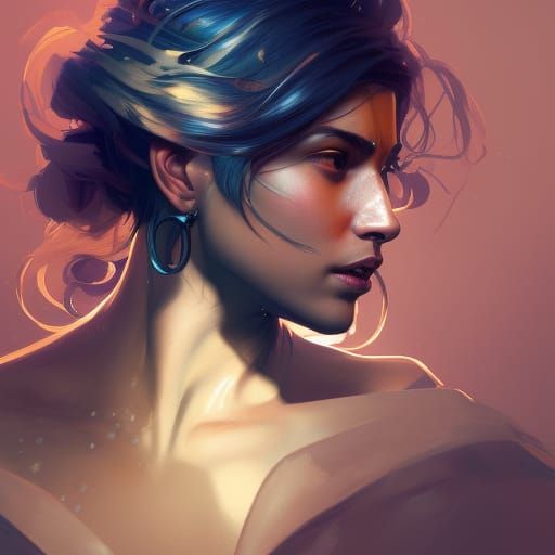 Detailed Portrait of a King in Hyperrealistic Style