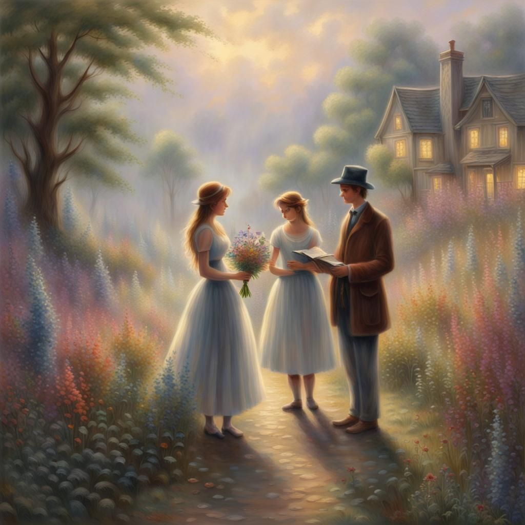 Ethereal Fantasy: Wildflowers, Sketching, and Connection