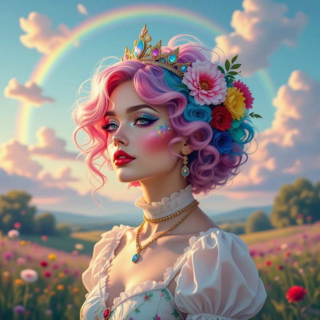 Transwoman: Kaleidoscope of Personalities in Surreal Art