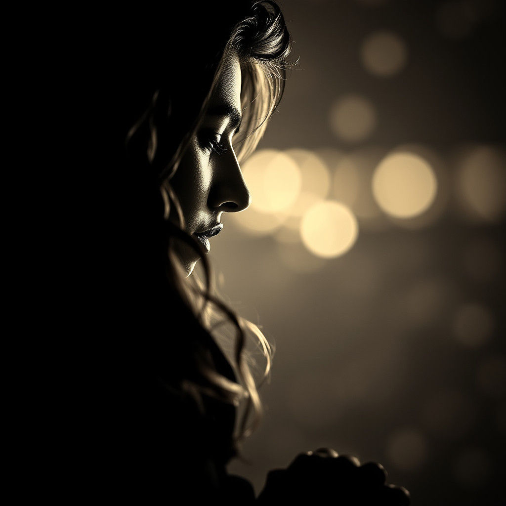 Intricate Hyperrealistic Composition with Moody Lighting