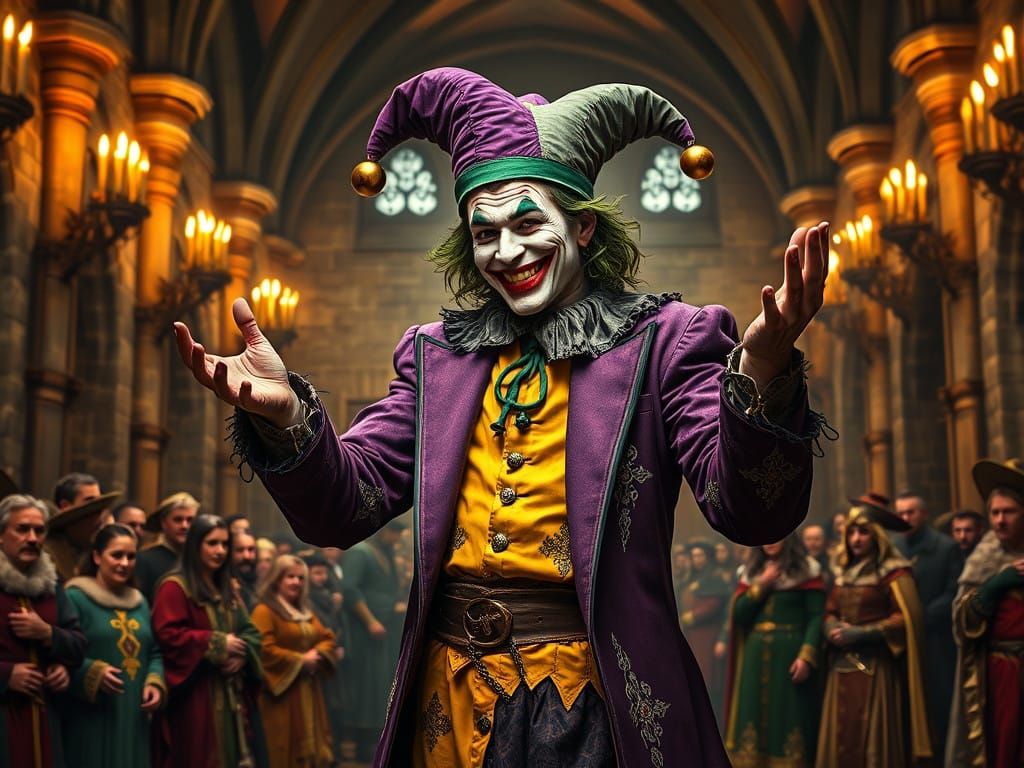 Medieval Joker: A Jester's Chaos in Grand Court