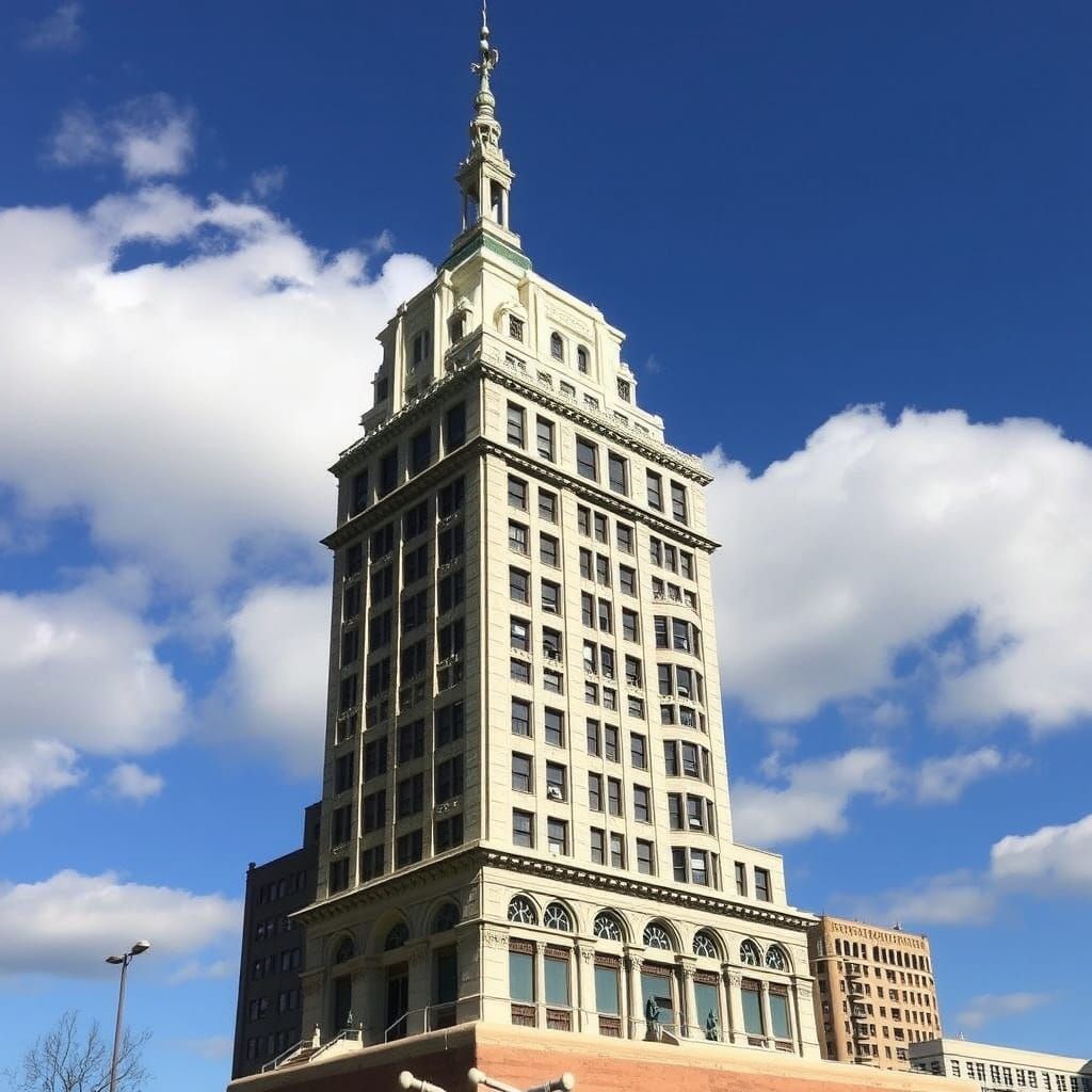 Empire State Building as Clay Sculpture