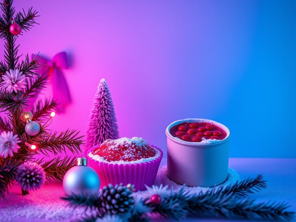 Christmas Table Setting in Minimalist Style