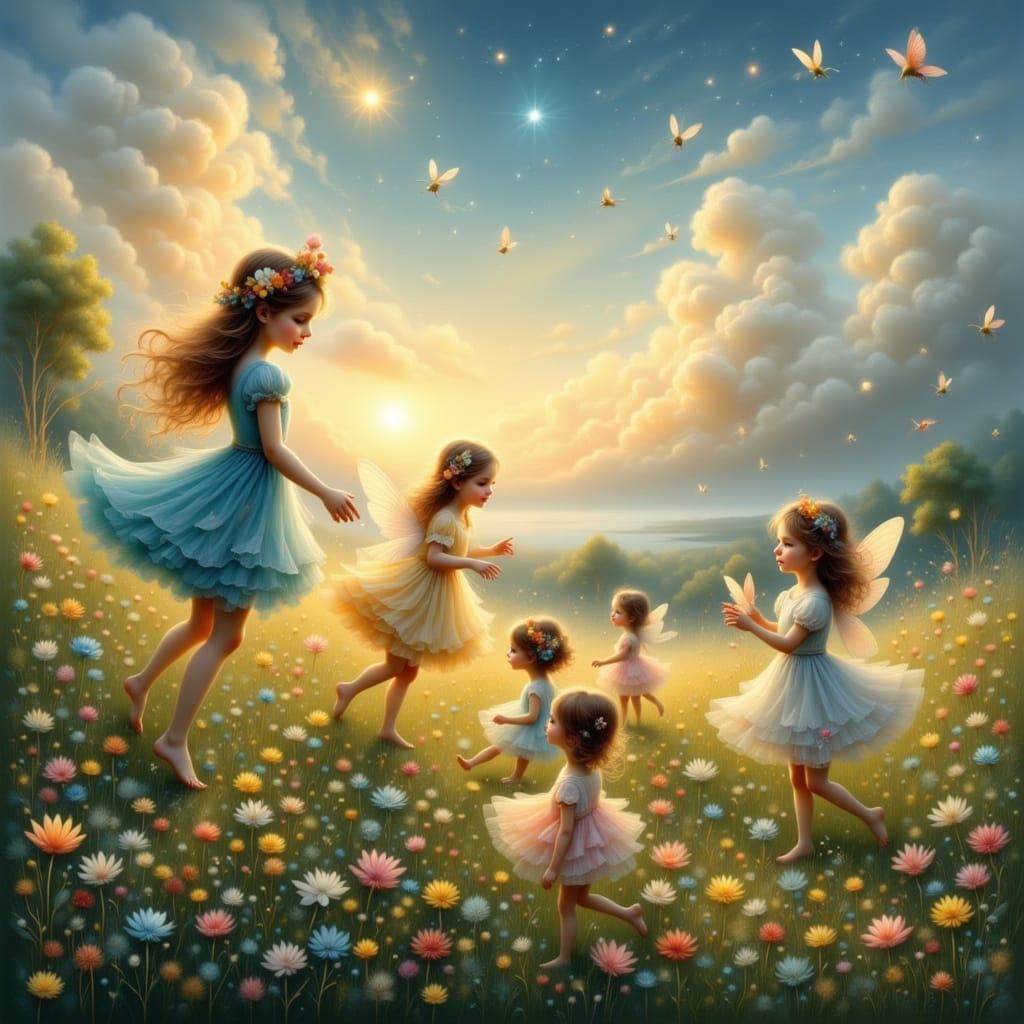 Fairies at play