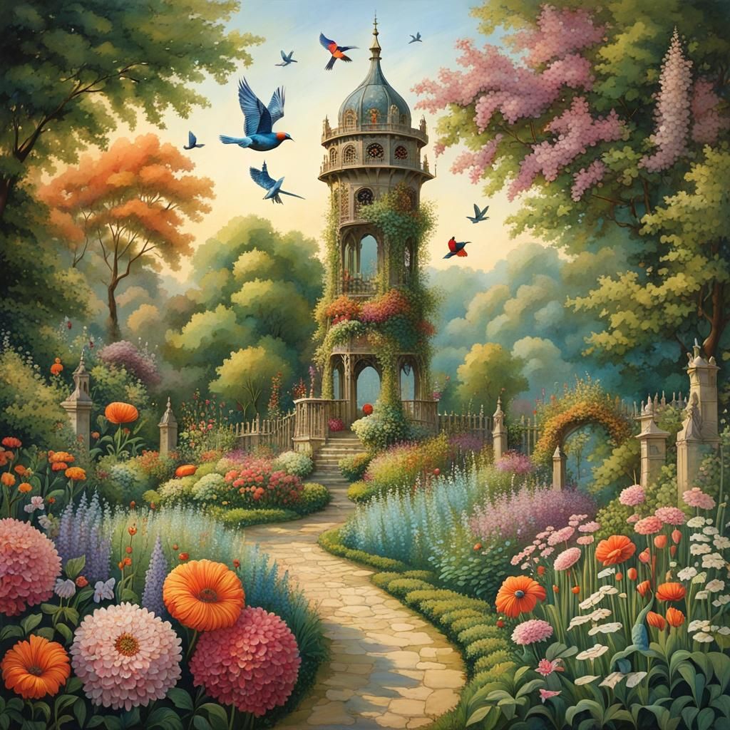 Calm garden!