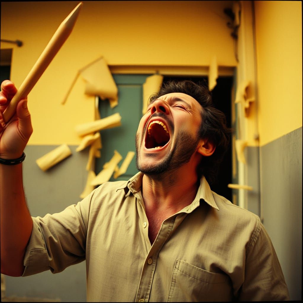 Man's Sonic Scream Transforms Chicken into Drummer in Vilar ...