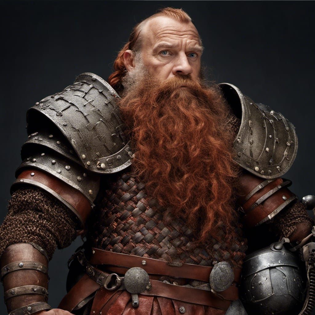 Young Dwarf Portrait in Professional Photography Style