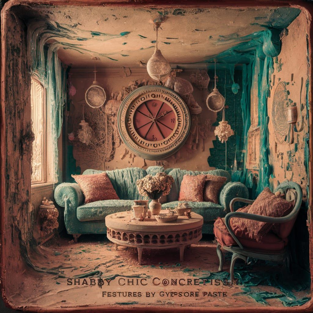 Gypsycore Living Room Vignette in 3D