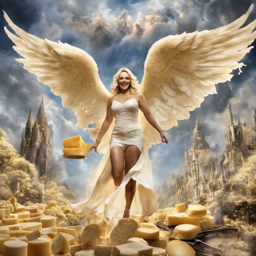 Martine McCutcheon Arrives in Cheese Heaven