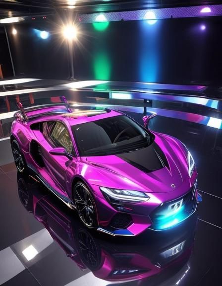 AI Interpretation of the Concept 'Shiny'