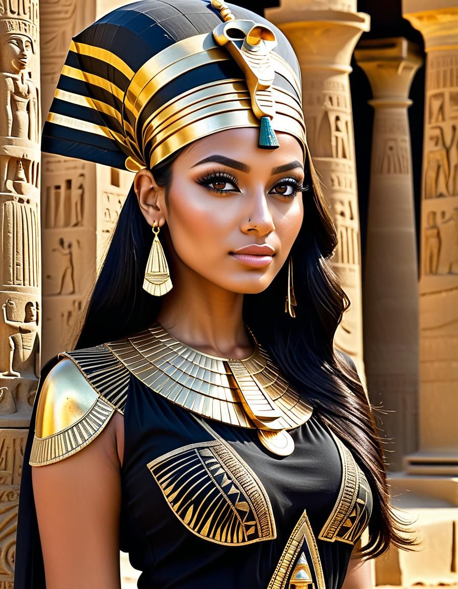 Indonesian Beauty in Ancient Egypt: A Masterpiece