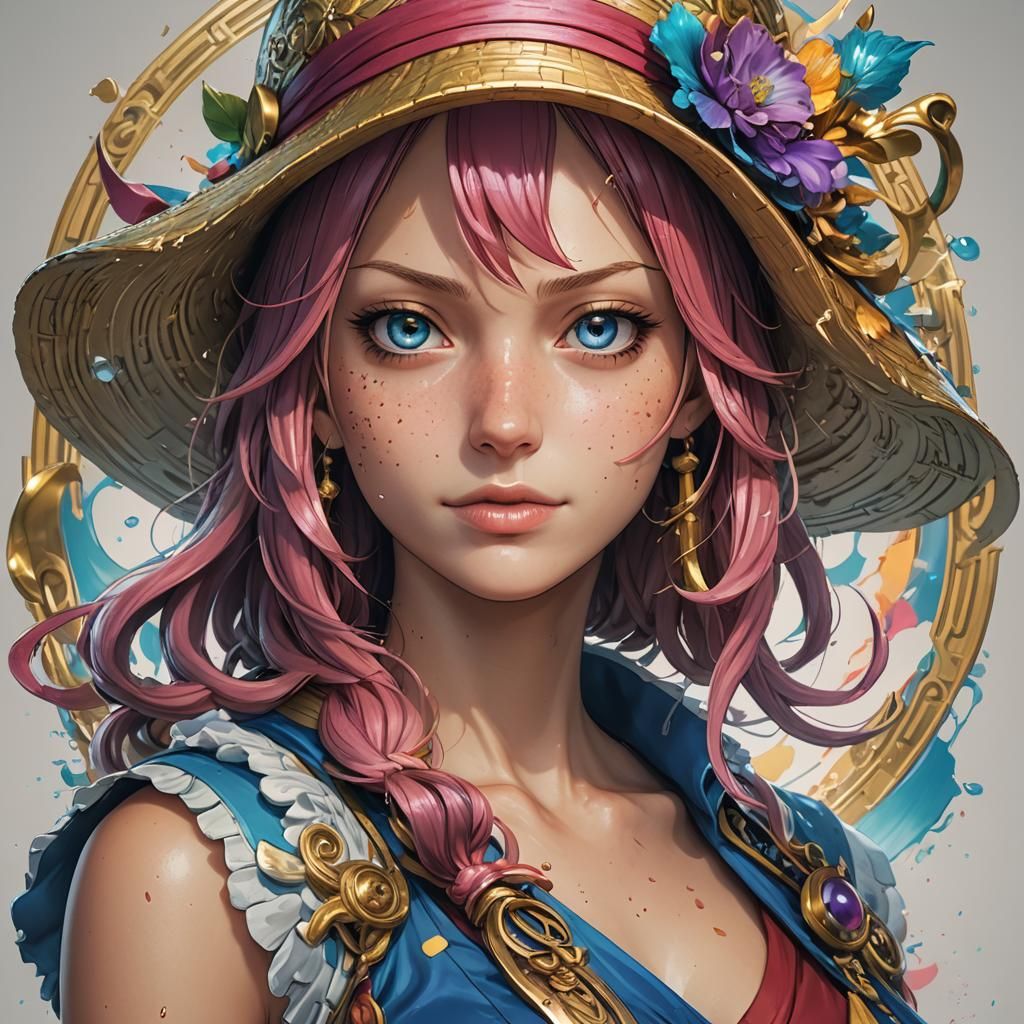 Rebecca from One Piece: Detailed Portrait