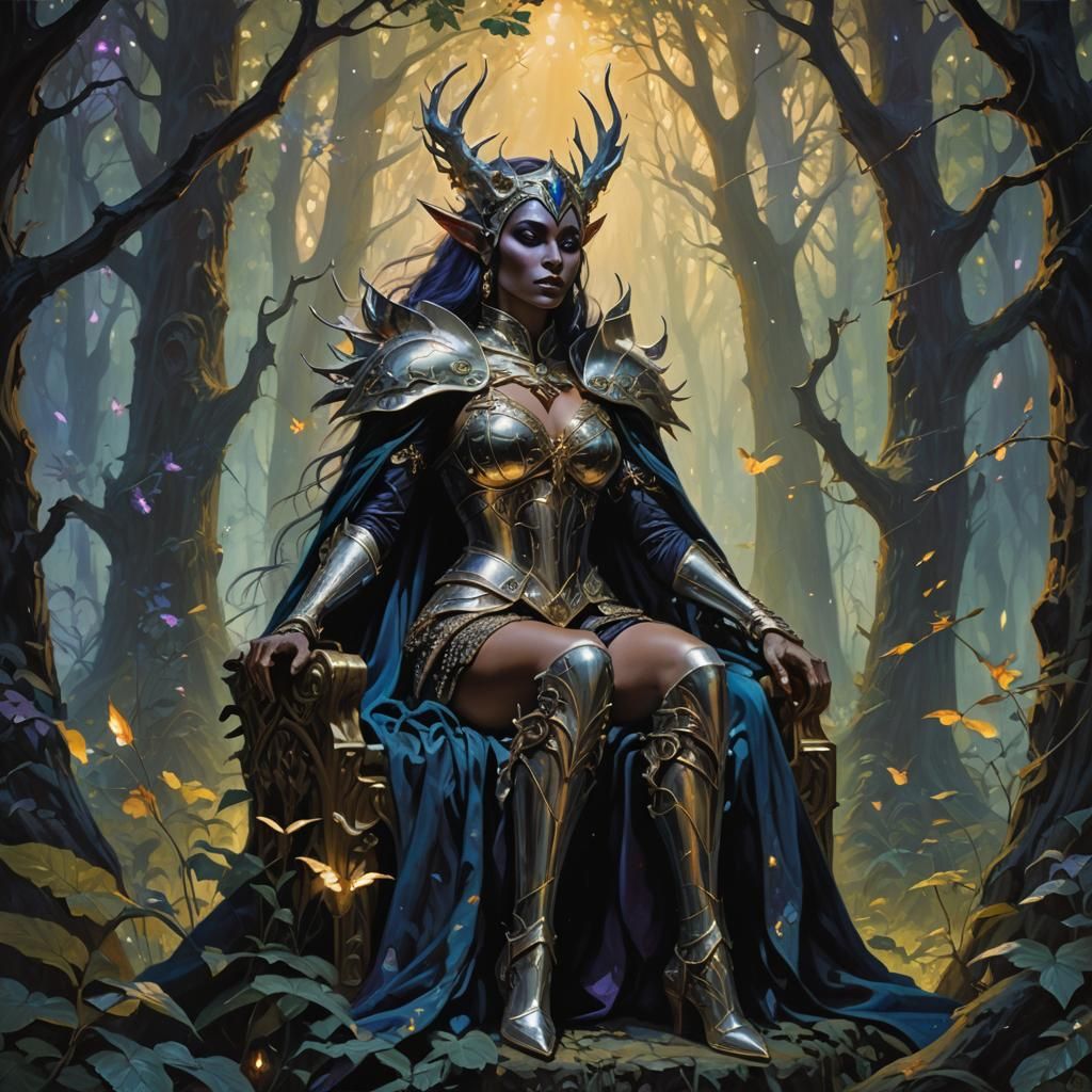 Dark elf queen
