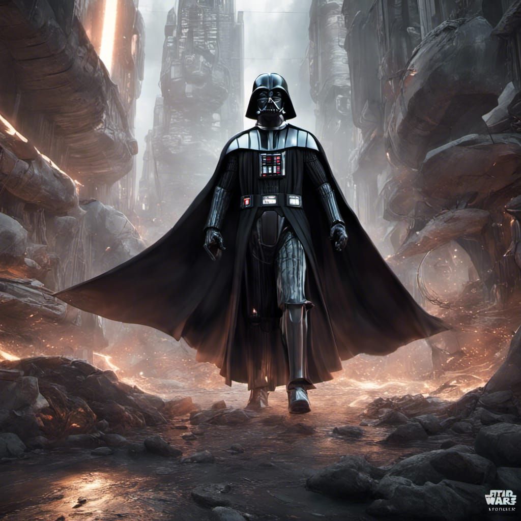 Ultra Realistic 3D Darth Vader in Unreal Engine
