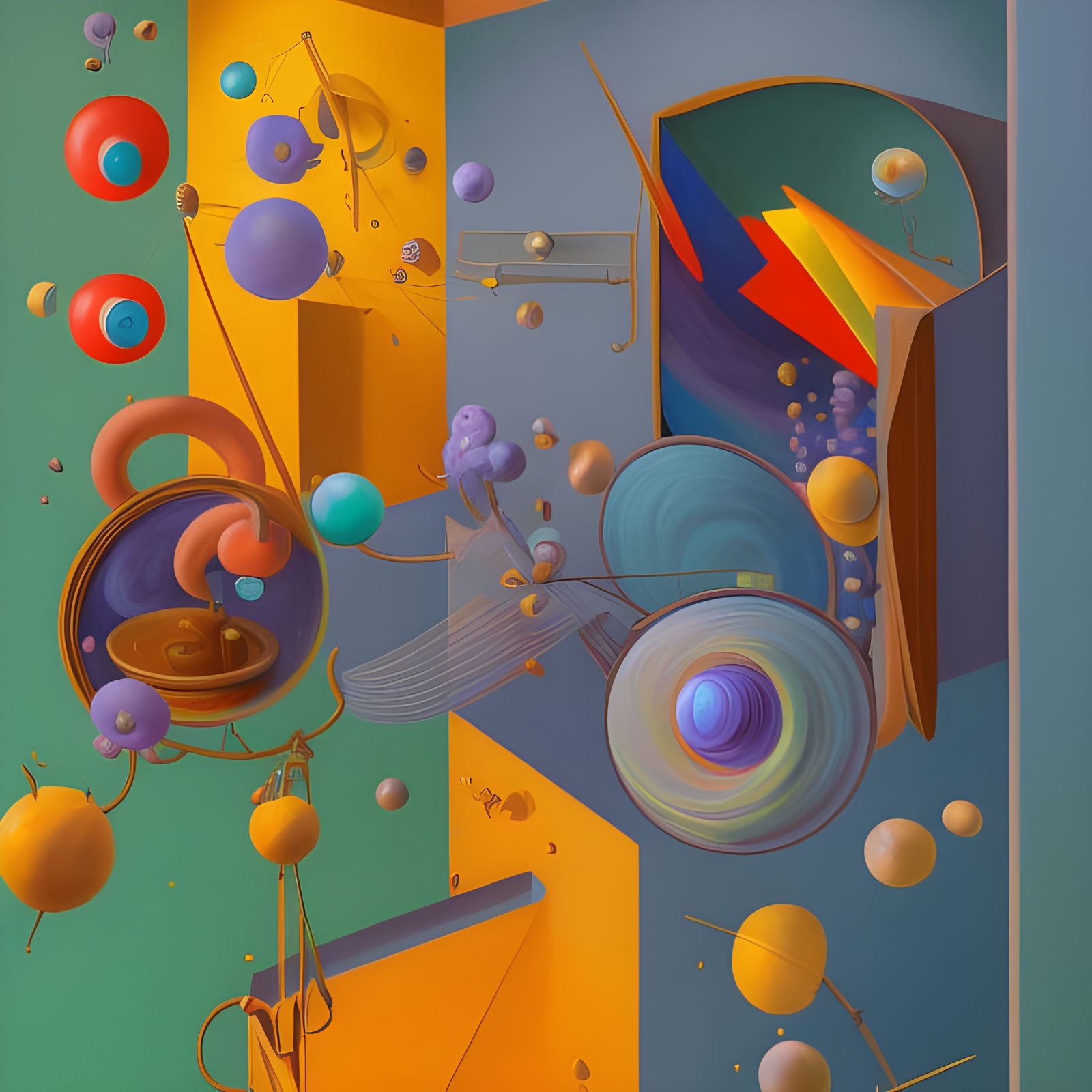 Magical Biological Forms in Surreal Photorealistic Style