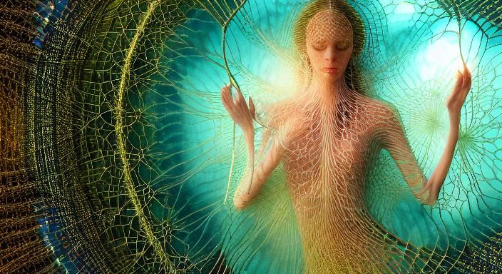 Water-Human Hybrid in Geometric Network with Sunset Exposure