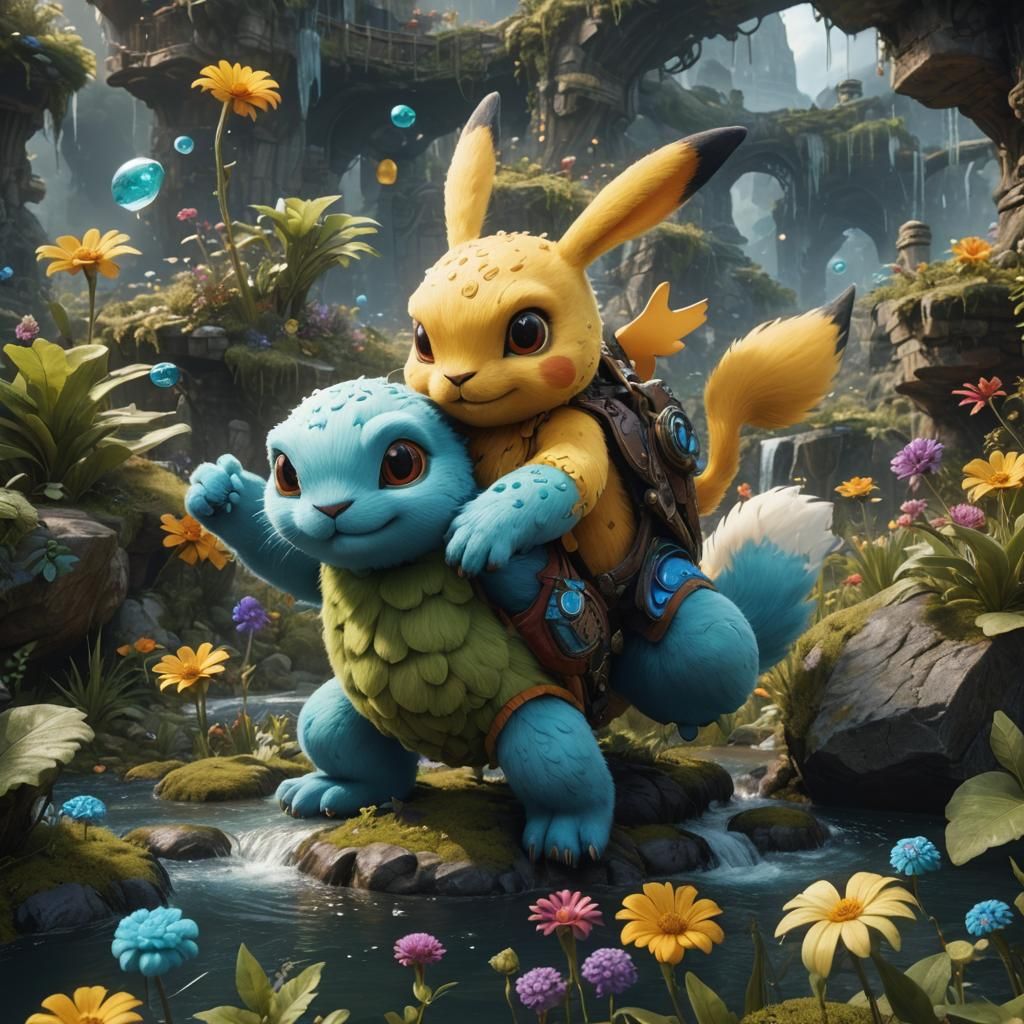 Fantastical Fuzzy Art in Deep Color