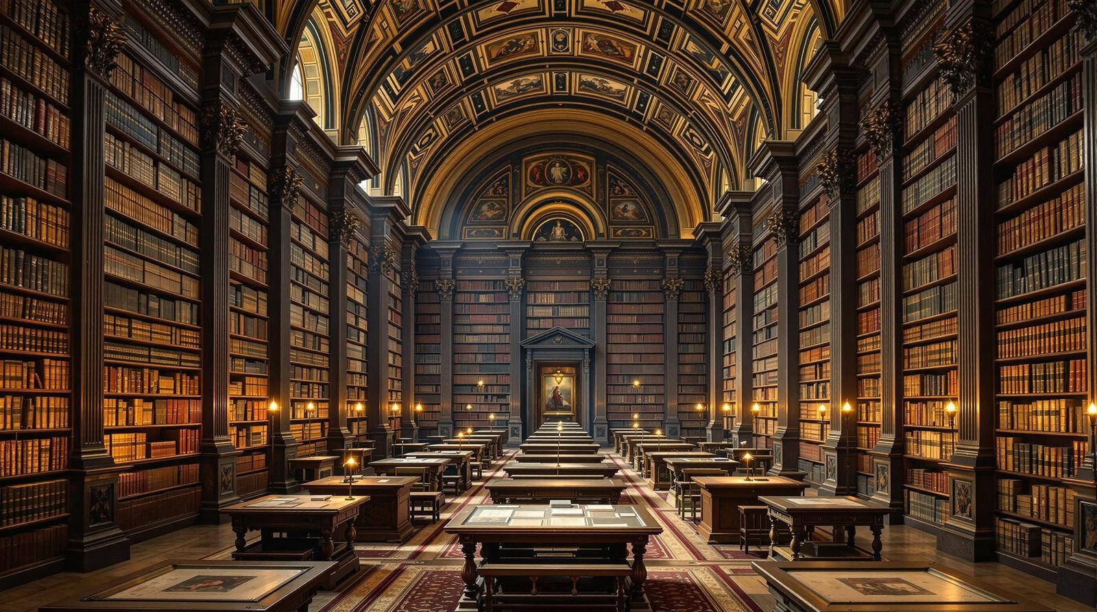 The Vatican library