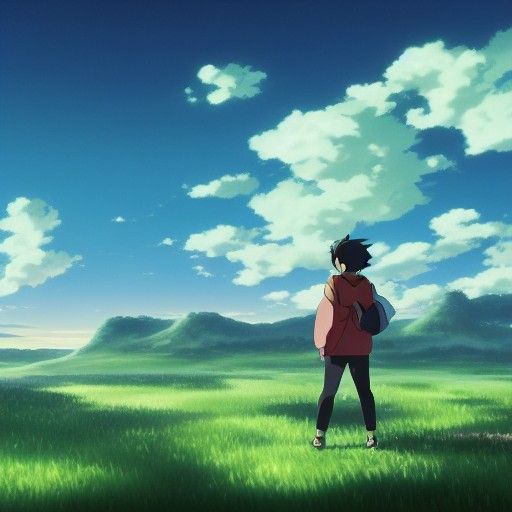 Pokemon in Studio Ghibli Anime Style