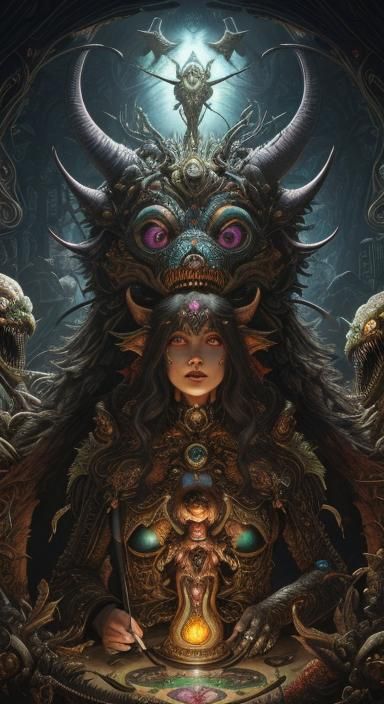 Dr. Moreau's Cryptid Creation in Wonderland