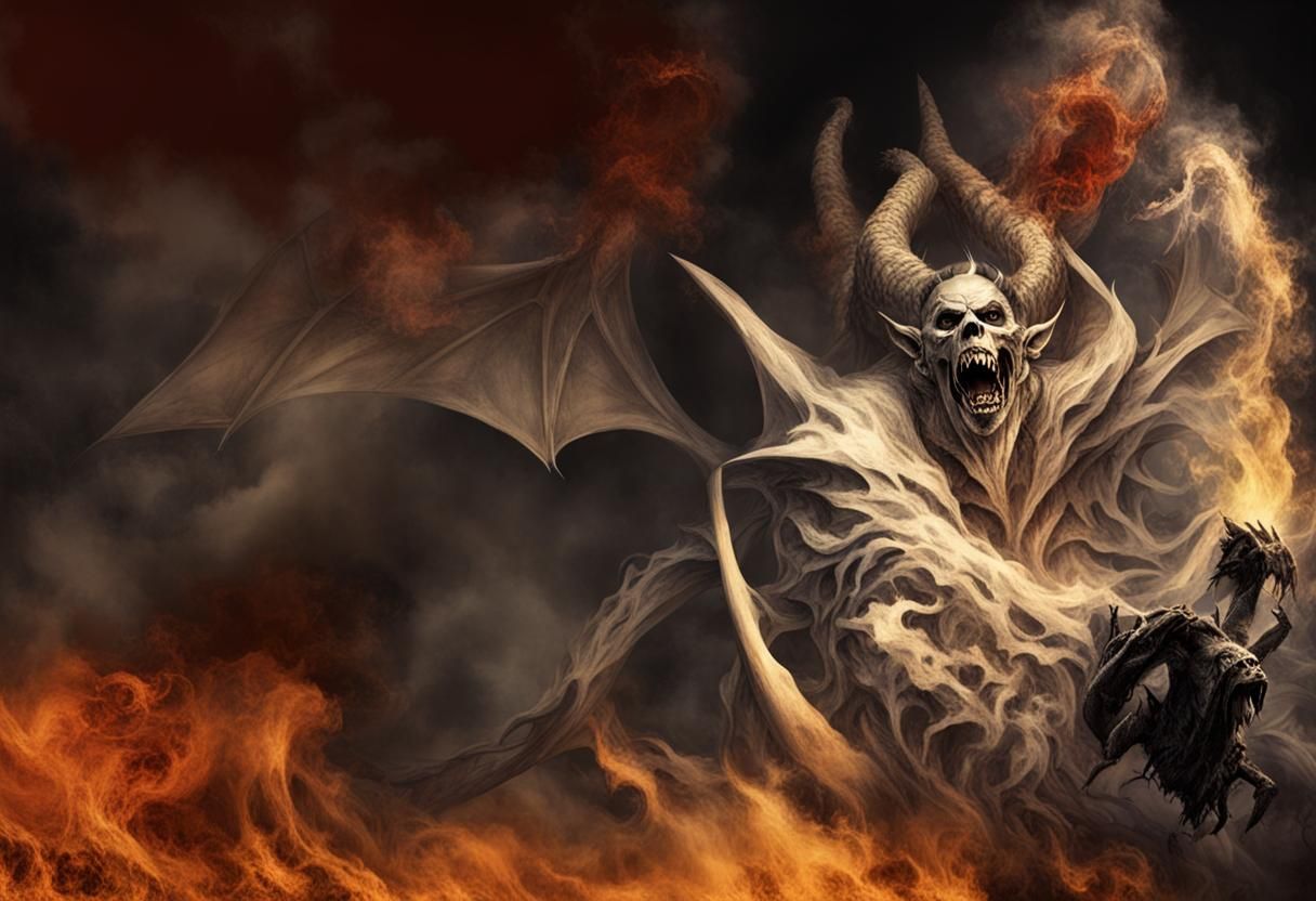 Black and White Devil of the Dark Age