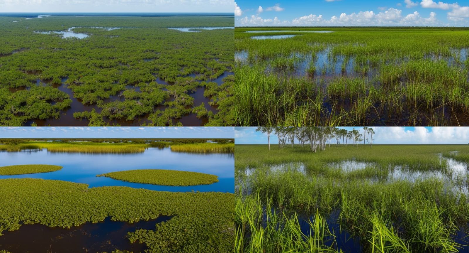 Eerie Swamp Gas in the Florida Everglades