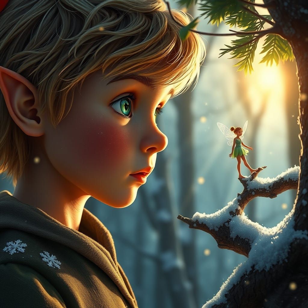 Youthful Wonder in Fantastical Forests - Fantasy Concept Art