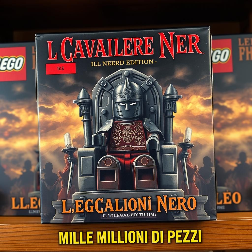 Medieval Lego Knight Edition in Gothic Style