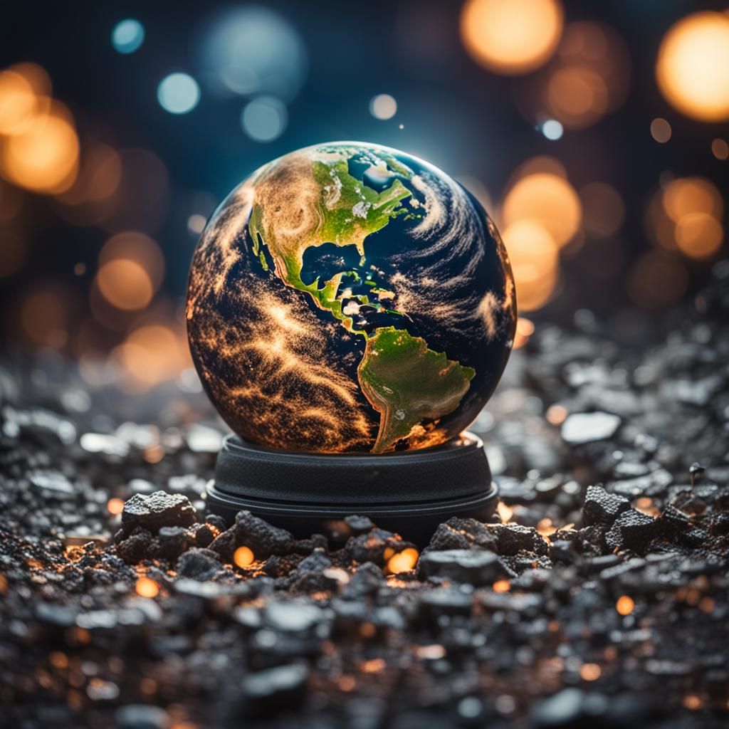 Apocalyptic Landscape in Sharp Focus