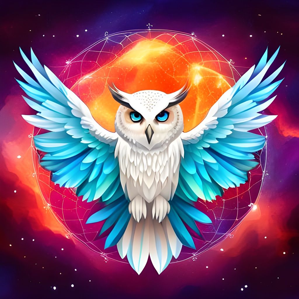 Owl in the cosmos
