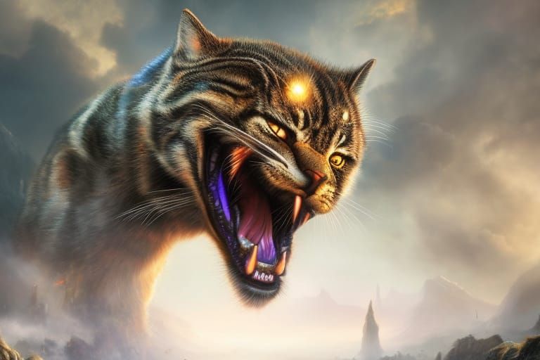 Inter-dimensional Bio-mechanical Feline Machine