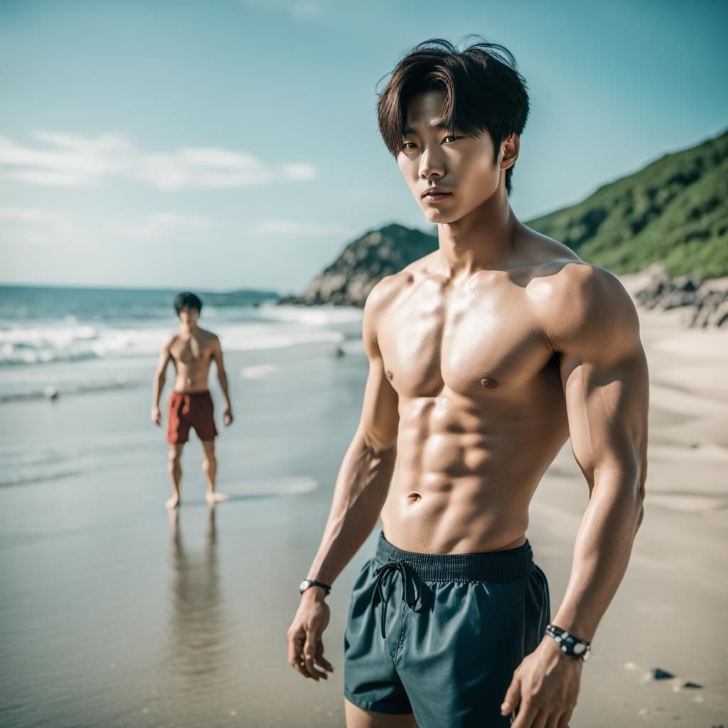 Handsome Korean Model