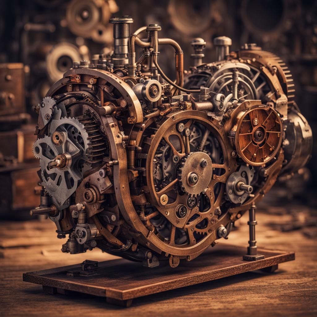 Steampunk Heart: Mending Emotions with Gears
