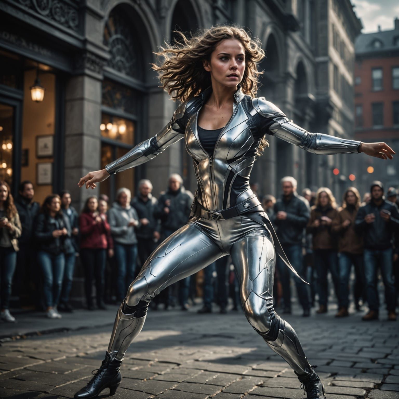 Quicksilver Dancer in Moody, Cinematic HDR