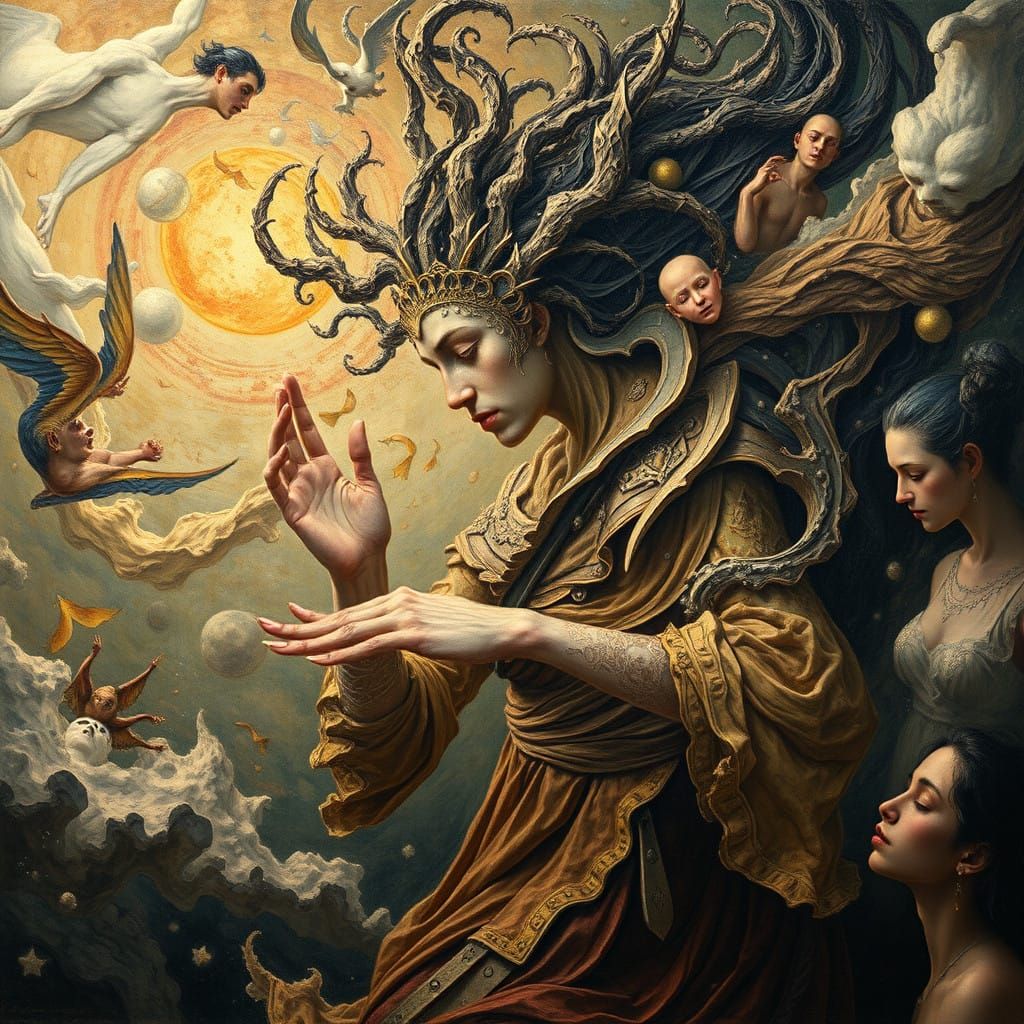 Celestial Music in Despairing Harmony