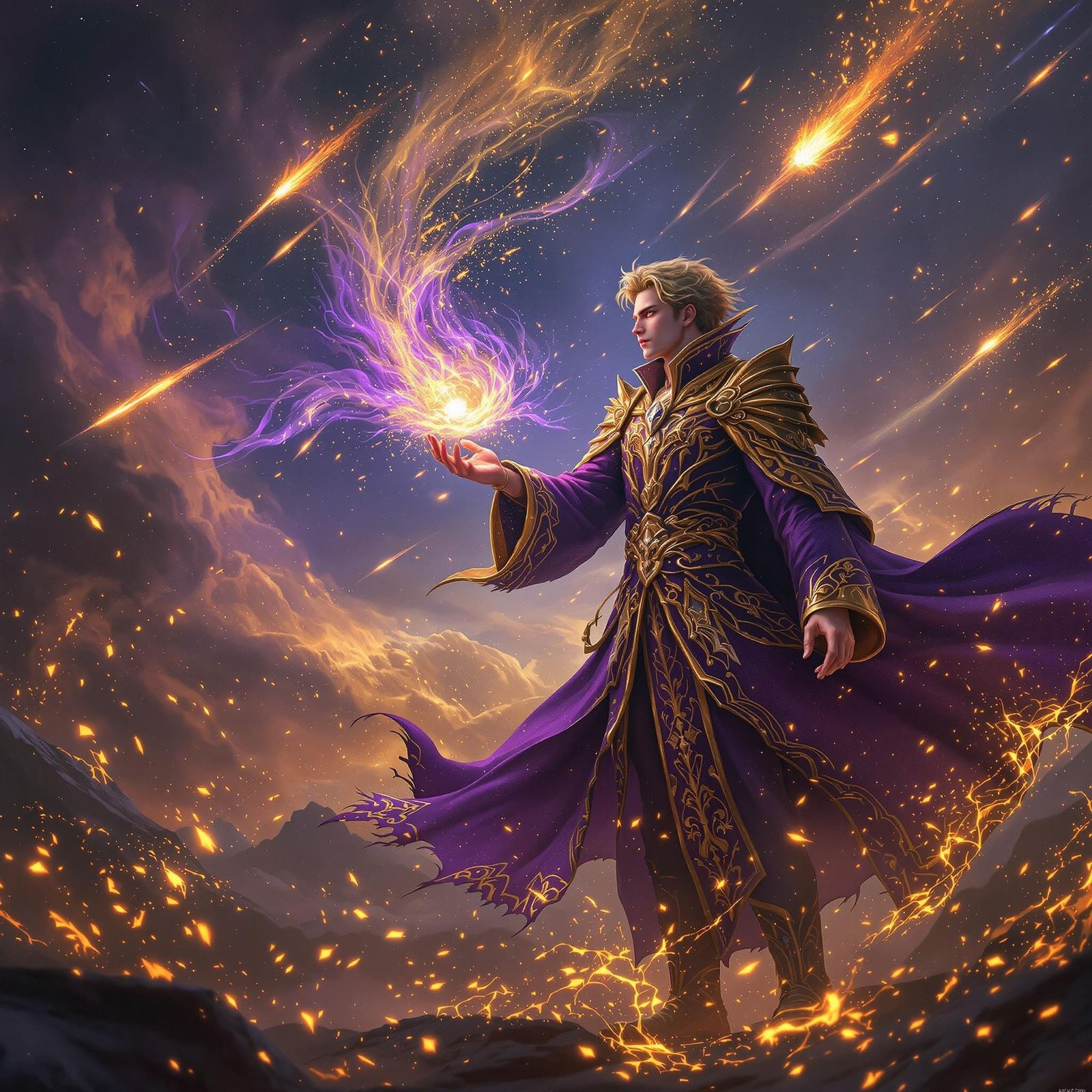 Mage Apprentice Channels Cosmic Power in Turbulent Fantasy L...