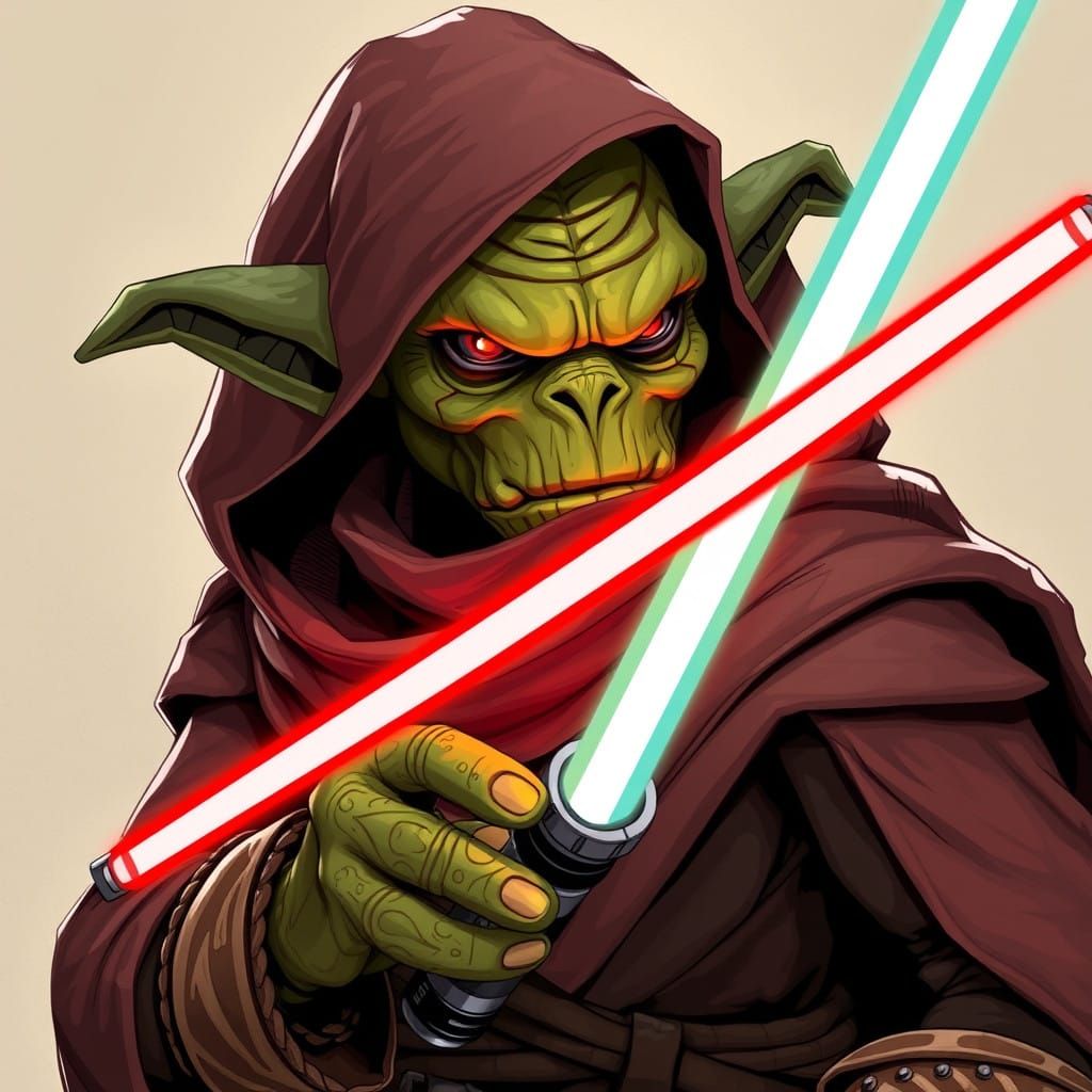 Galactic Warrior in Star Wars Jedi Armor